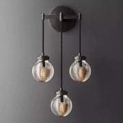 JC Alieen Spherical Modern Triple Wall Sconce