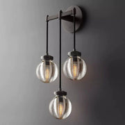 JC Alieen Spherical Modern Triple Wall Sconce