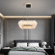 Rock Crystal Square Modern Chandelier - jchandelier