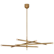 Rossa 8-Light Articulating Chandelier - jchandelier