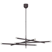 Rossa 8-Light Articulating Chandelier - jchandelier