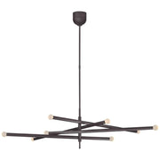 Rossa 8-Light Articulating Chandelier - jchandelier