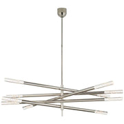 Rossa 10-Light Articulating Chandelier - jchandelier