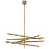 Rossa 10-Light Articulating Chandelier - jchandelier