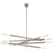 Rossa 10-Light Articulating Chandelier - jchandelier