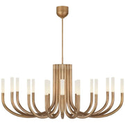 Rossa Large Oval Chandelier - jchandelier