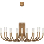 Rossa Large Oval Chandelier - jchandelier