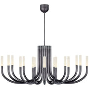 Rossa Large Oval Chandelier - jchandelier