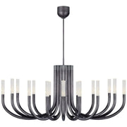 Rossa Large Oval Chandelier - jchandelier