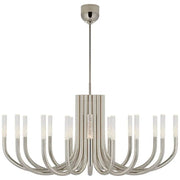 Rossa Large Oval Chandelier - jchandelier