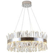 JC Monix Round Crystal Chandelier