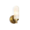 JC Salon Alabaster Single Sconce