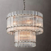 JC Sofil 2-Tier Round Chandelier 22"