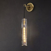 JC Mingo Crystal Pendant Shade Wall Sconce