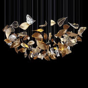 Calliope Modern Shake Leaves Chandelier