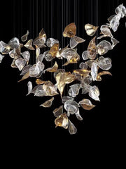 Calliope Modern Shake Leaves Chandelier