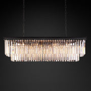 JC French Classicm Rectangular Chandelier 49"