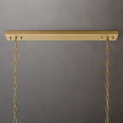 JC French Classicm Rectangular Chandelier 49"