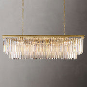 JC French Classicm Rectangular Chandelier 49"