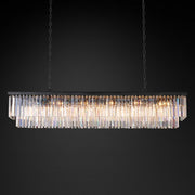 JC French Classicm Rectangular Chandelier 72"