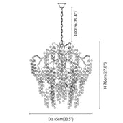 JC Shiro Crystal Chandelier