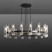 JC Manor Series Blown Glass Chandelier