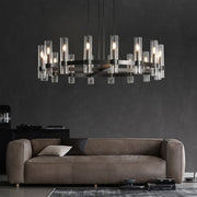 JC Manor Series Blown Glass Chandelier