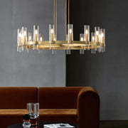 JC Manor Series Blown Glass Chandelier