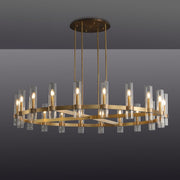 JC Manor Series Blown Glass Chandelier