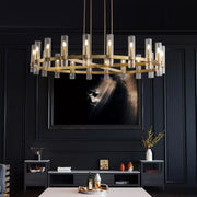 JC Manor Series Blown Glass Chandelier