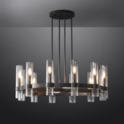 JC Manor Series Blown Glass Chandelier