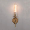 JC Single Head Industrial Wind K9 Crystal Shade Candlestick Wall Sconce