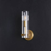 JC Single Head Kaleidoscope Wall Sconce, Brass