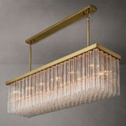 JC Ice Rectangular Chandelier 73”