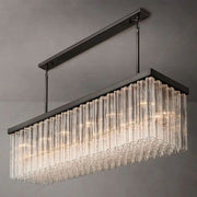 JC Ice Rectangular Chandelier 73”