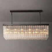 JC Ice Rectangular Chandelier 73”