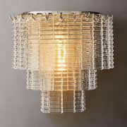 JC Siri Clear Glass Wall Sconce