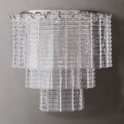 JC Siri Clear Glass Wall Sconce