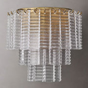 JC Siri Clear Glass Wall Sconce