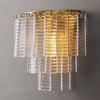 JC Siri Clear Glass Wall Sconce