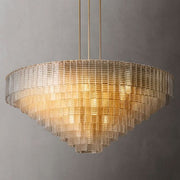 JC Siri Glass Round Chandelier 65"