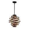 JC Smithereens  Pendant Chandelier 2 Lights