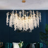 JC Spring Linear Branch Chandelier