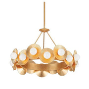 JC Sun Flower 16 Lights Pendant Chandelier