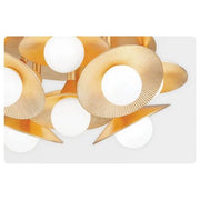 JC Sun Flower 9 Lights Wall Sconce