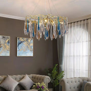 JC Teardrop Crystal Chandelier