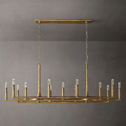 JC Thadeus Linear Chandelier 72”