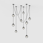 Tierna Alabaster Chandelier 6 Lights