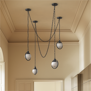 Tierna Alabaster Chandelier 6 Lights