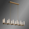 JC Prismatic upgraded Linear Chandelier 60"